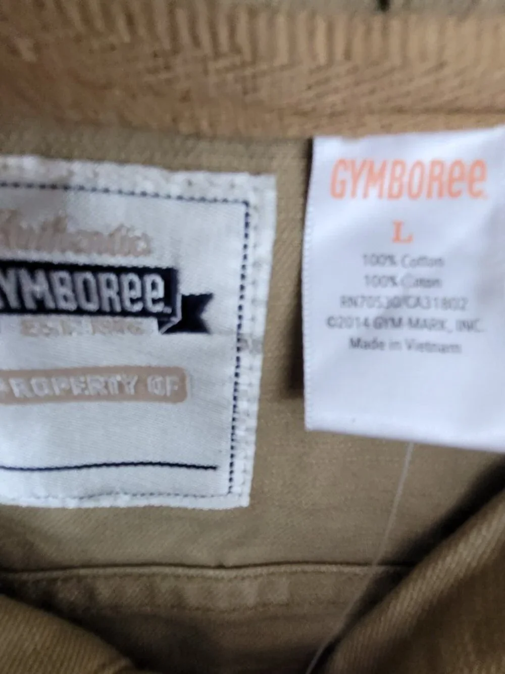 Sturdy Canvas Hooded Jacket Kids Large 10-12 Utility Barn Chore Coat by Gymboree